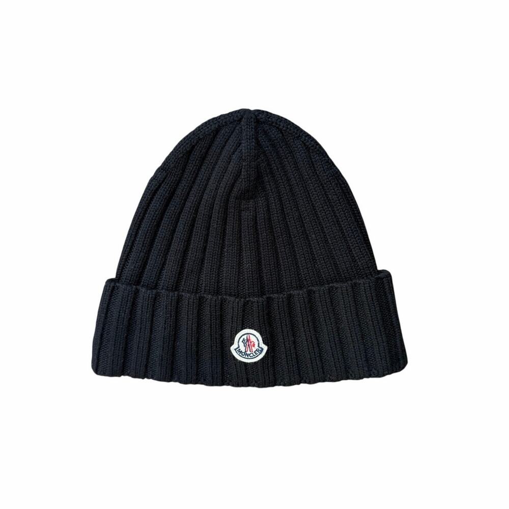 Moncler Ribbed Wool Beanie